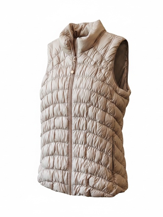 Athleta Jackets & Blazers - Athleta Blush Pink Downtime
Down Filled Full Zip Puffer Vest
Womens S Rose Gold